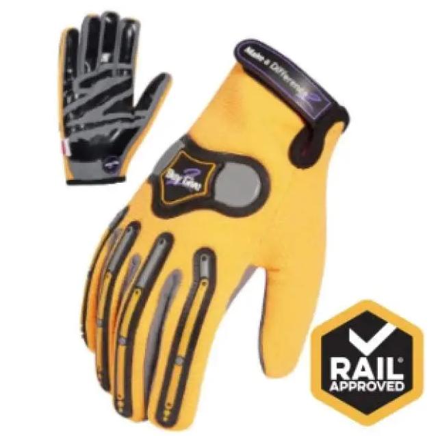 RAIL APPROVED Cut 5 Mechanics Gloves (Box of 12)