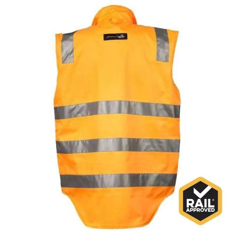 PETER MORRISSEY Ripstop Rain Vest - 3M Tape, Rail Spec
