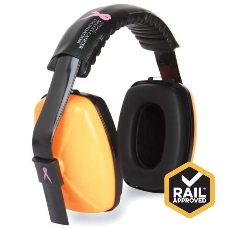 NBCF Headband Earmuff 29dB - Orange Rail Spec (Box of 20)