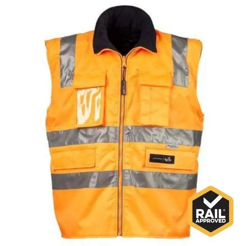 PETER MORRISSEY 5-in-1 Ripstop Rain Jacket - 3M Tape, Rail Spec