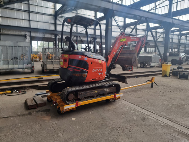 GCE Rail Trolley - Excavator