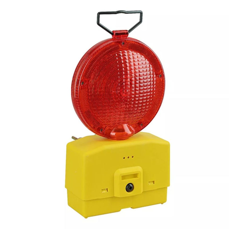 VYPA 12V Hazard Lamp / Rail Beacon — Amber or Red, Dusk to Dawn Auto Mode