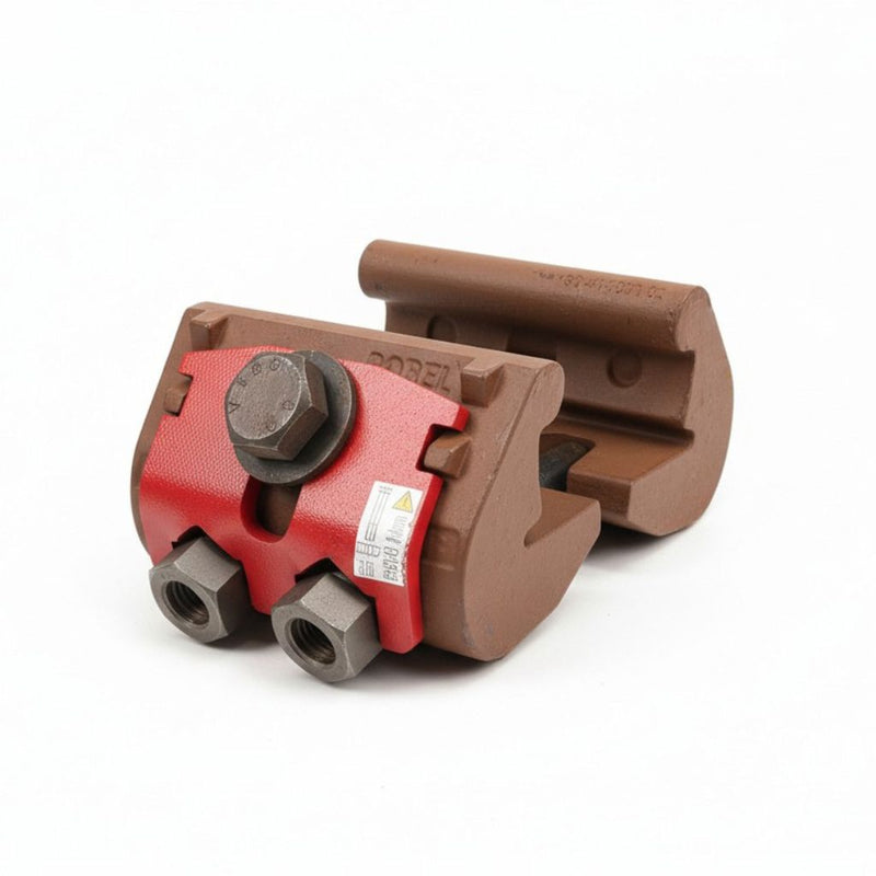ROBEL Rail Clamp for AS50kg, NZ50kg, NZ91lb - Brown -  68.05